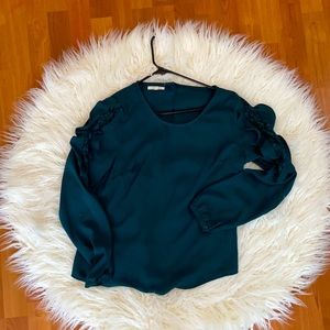 Never worn from Maurices very pretty forest green